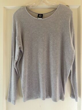 Bobeau Long Sleeve Lightweight Crewneck Sweater